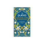 Pukka Chamomile vanille/manuka honing bio 20.00 Zakjes