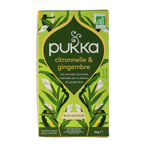 Pukka Lemongrass & ginger thee bio 20.00 Zakjes
