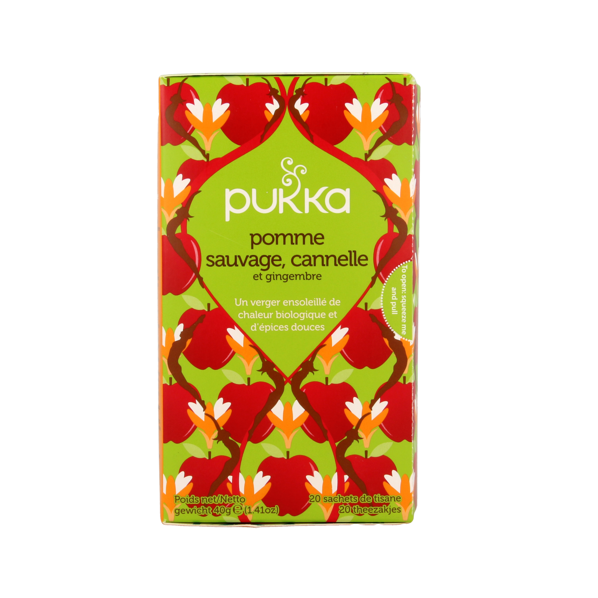 Pukka Wild apple & cinnamon bio 20.00 Zakjes