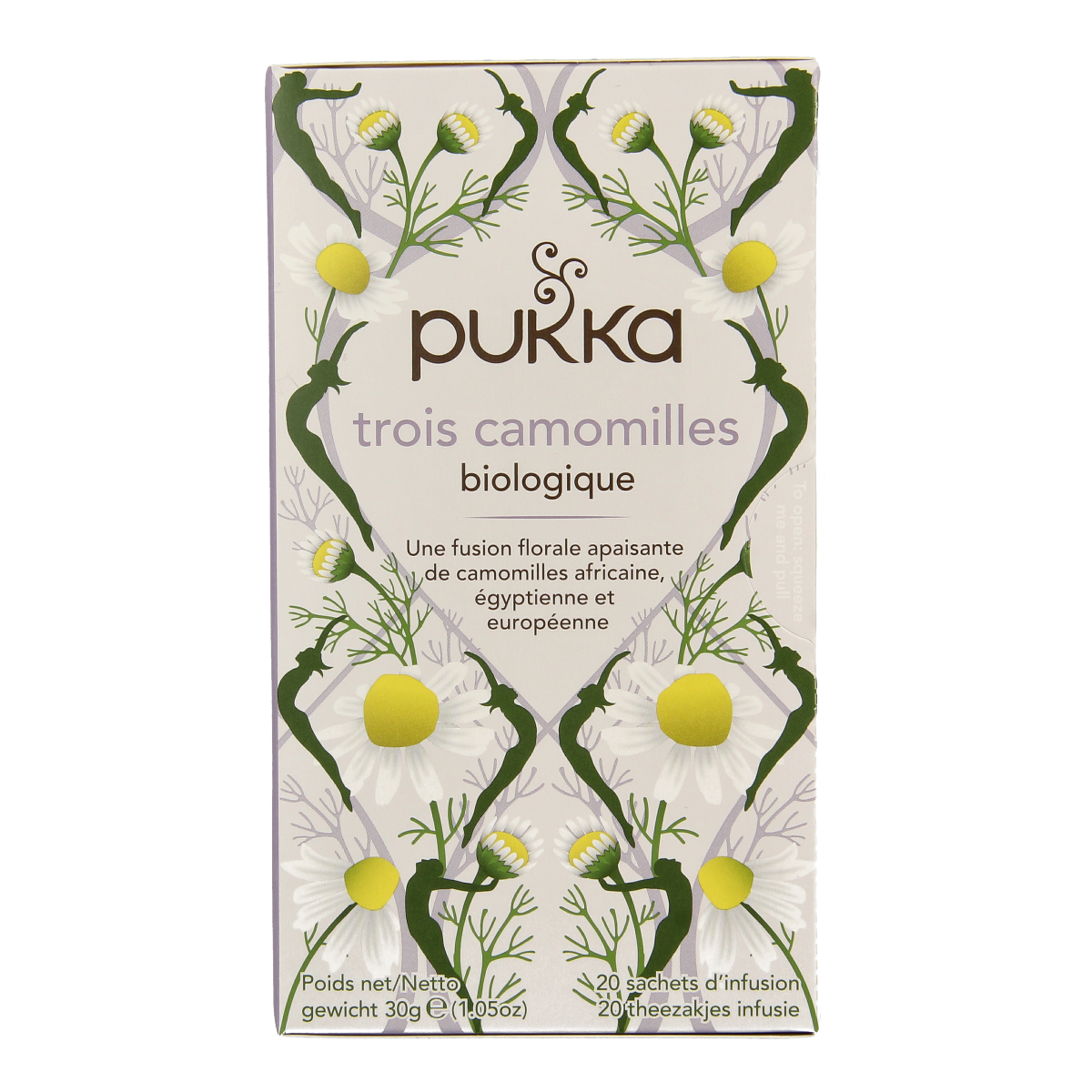 Pukka Three chamomile bio  20.00 Zakjes