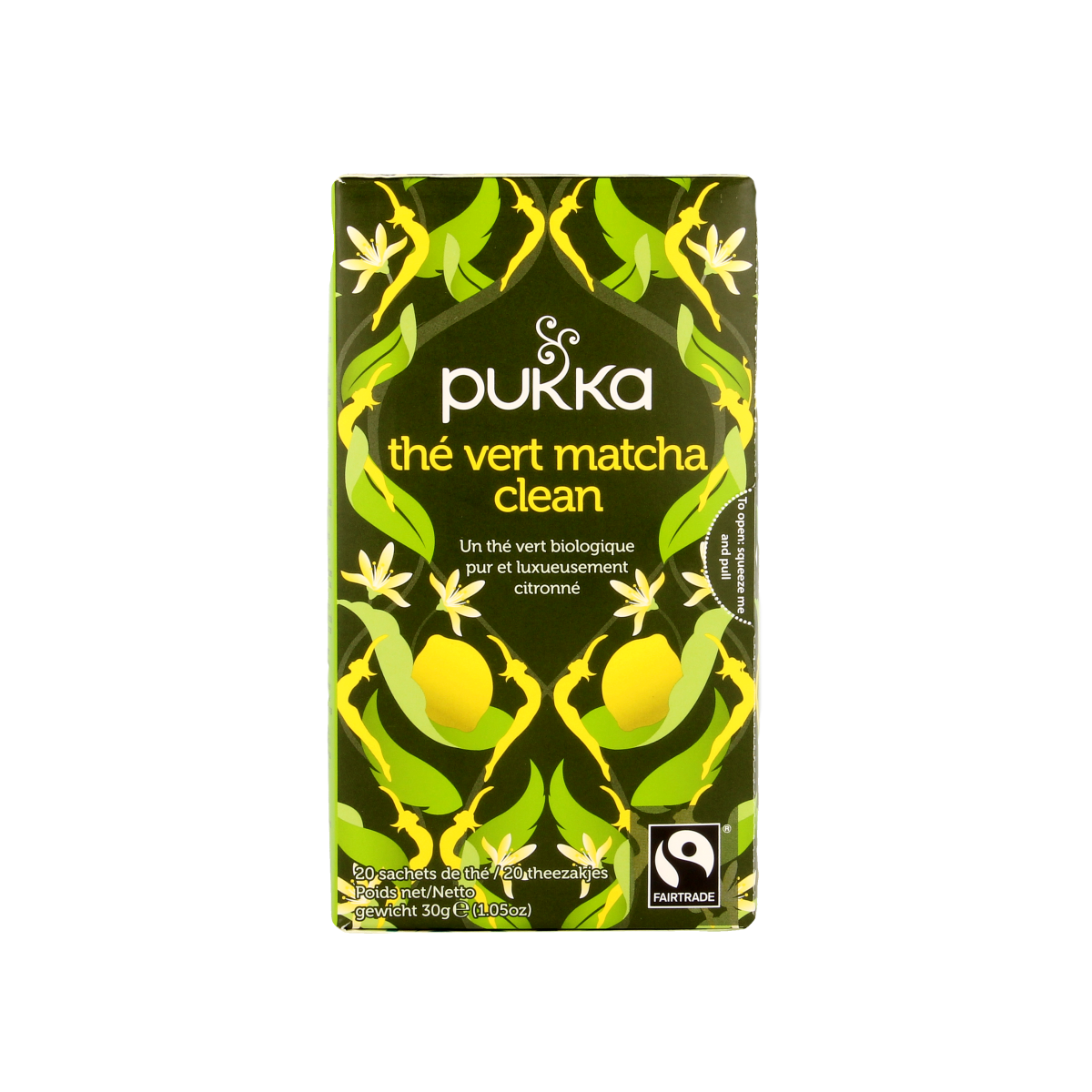 Pukka Clean matcha green bio 20.00 Zakjes