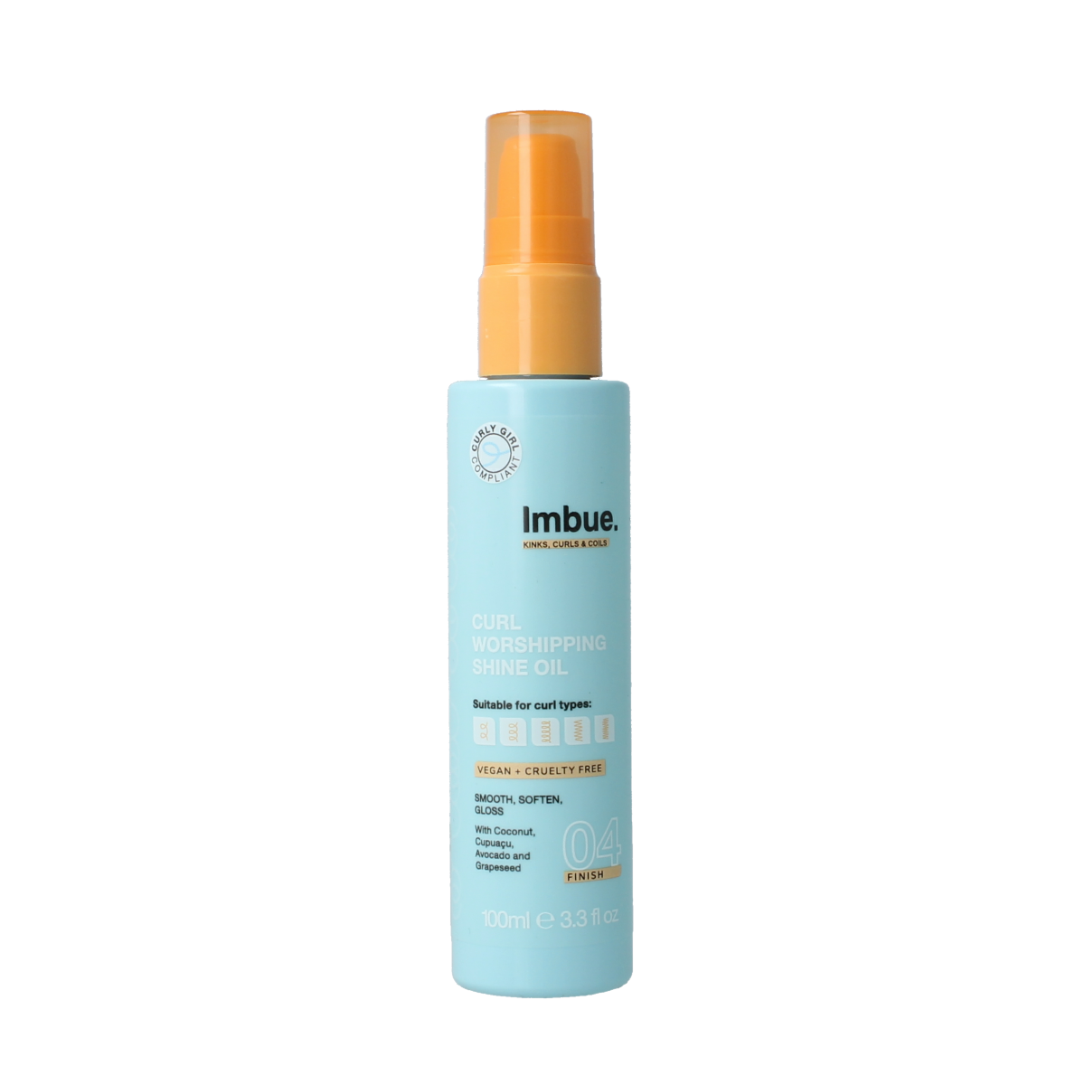 Imbue Curl worshipping shine oil 100.00 Milliliter