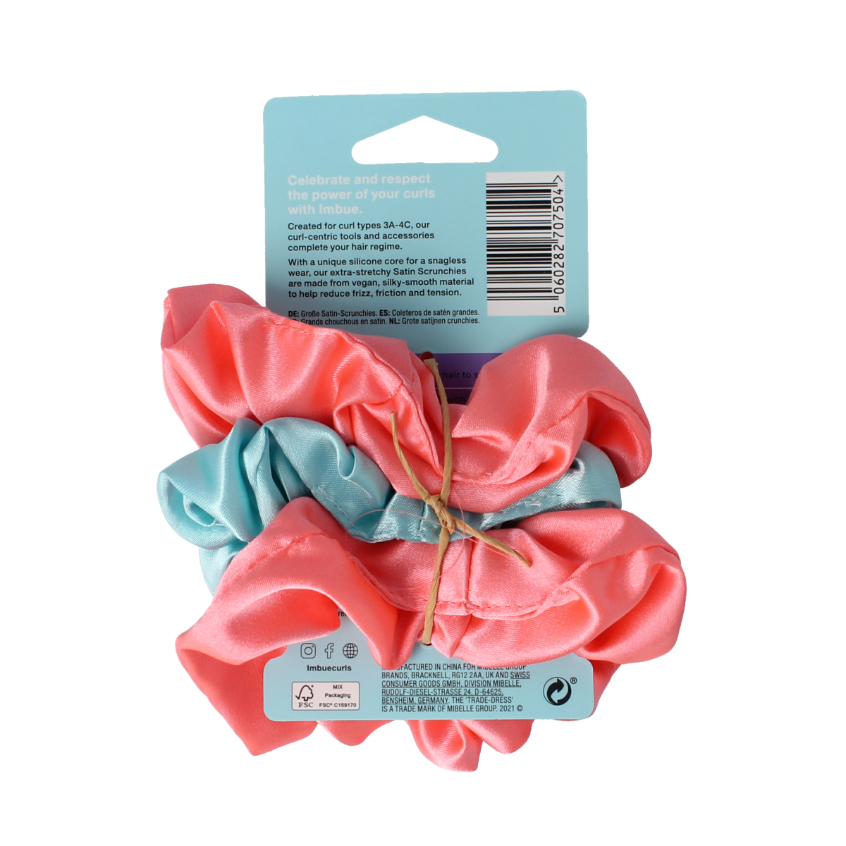 Imbue Scrunchies satin large 3.00 Stuks