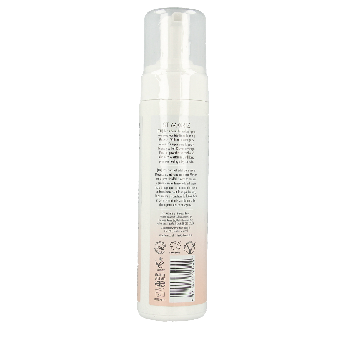 St. Moriz Zelfbruiningsmousse medium 200.00 Milliliter