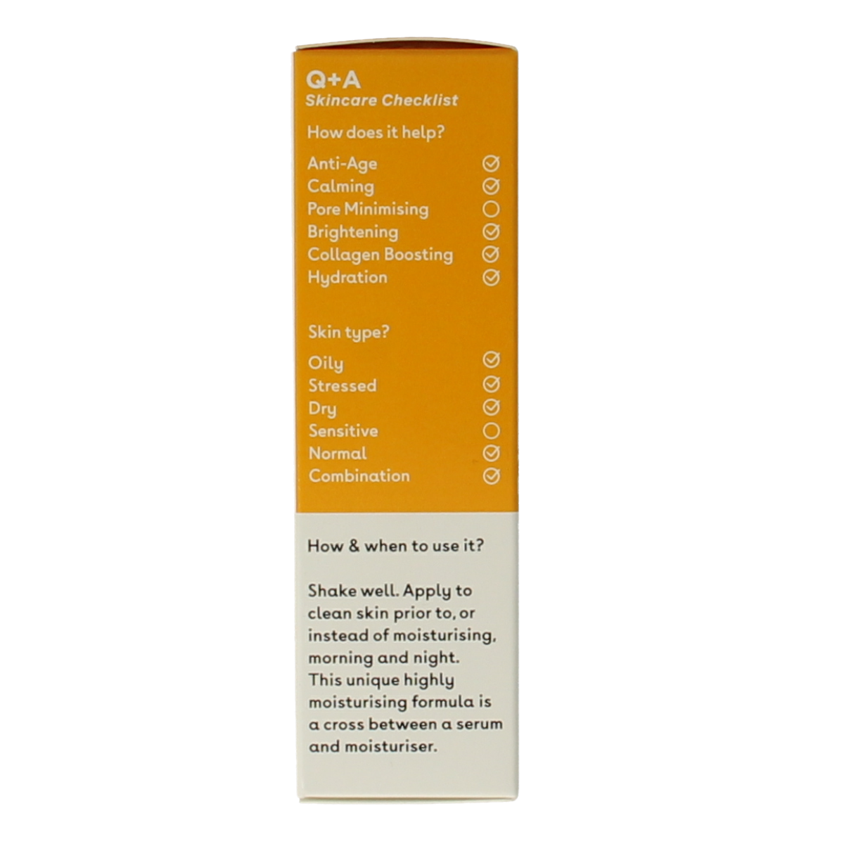 Q+A Vitamine C brightening serum  30.00 Milliliter
