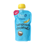 Ella's Kitchen Bananas & coconut knijpzakje 4+ maanden bio 120.00 Gram