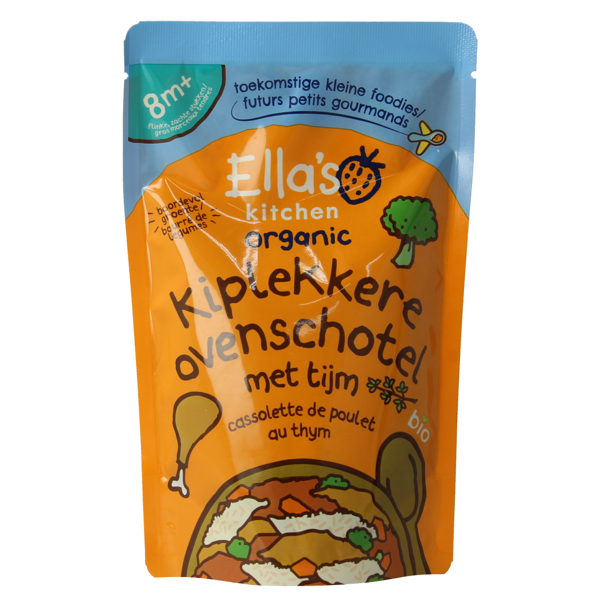 Ella's Kitchen Kiplekkere ovenschotel met tijm 8+ maanden bio 190.00 Gram