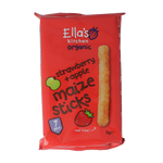 Ella's Kitchen Maize sticks aardbei/appel 7+ maanden bio 16.00 Gram