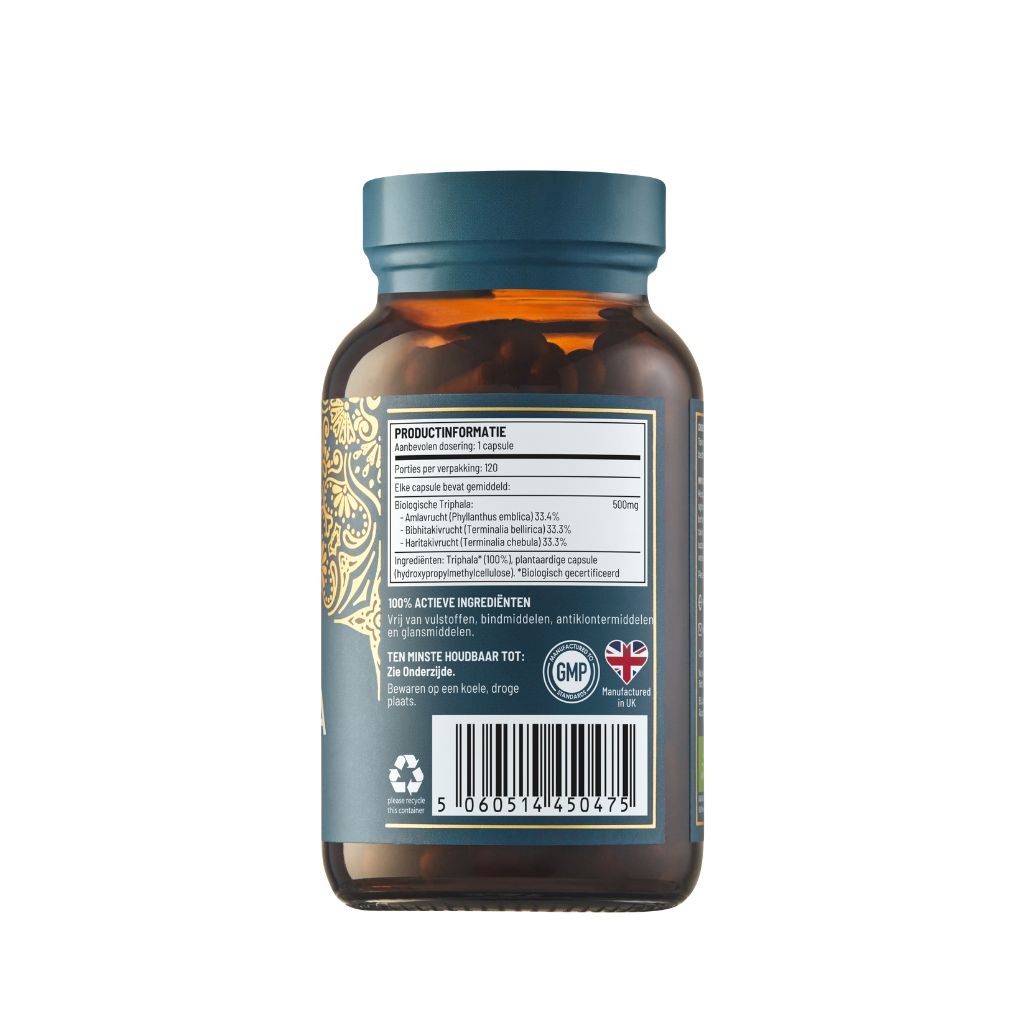 Ayurvediq Biologische Triphala 120.00 Capsules