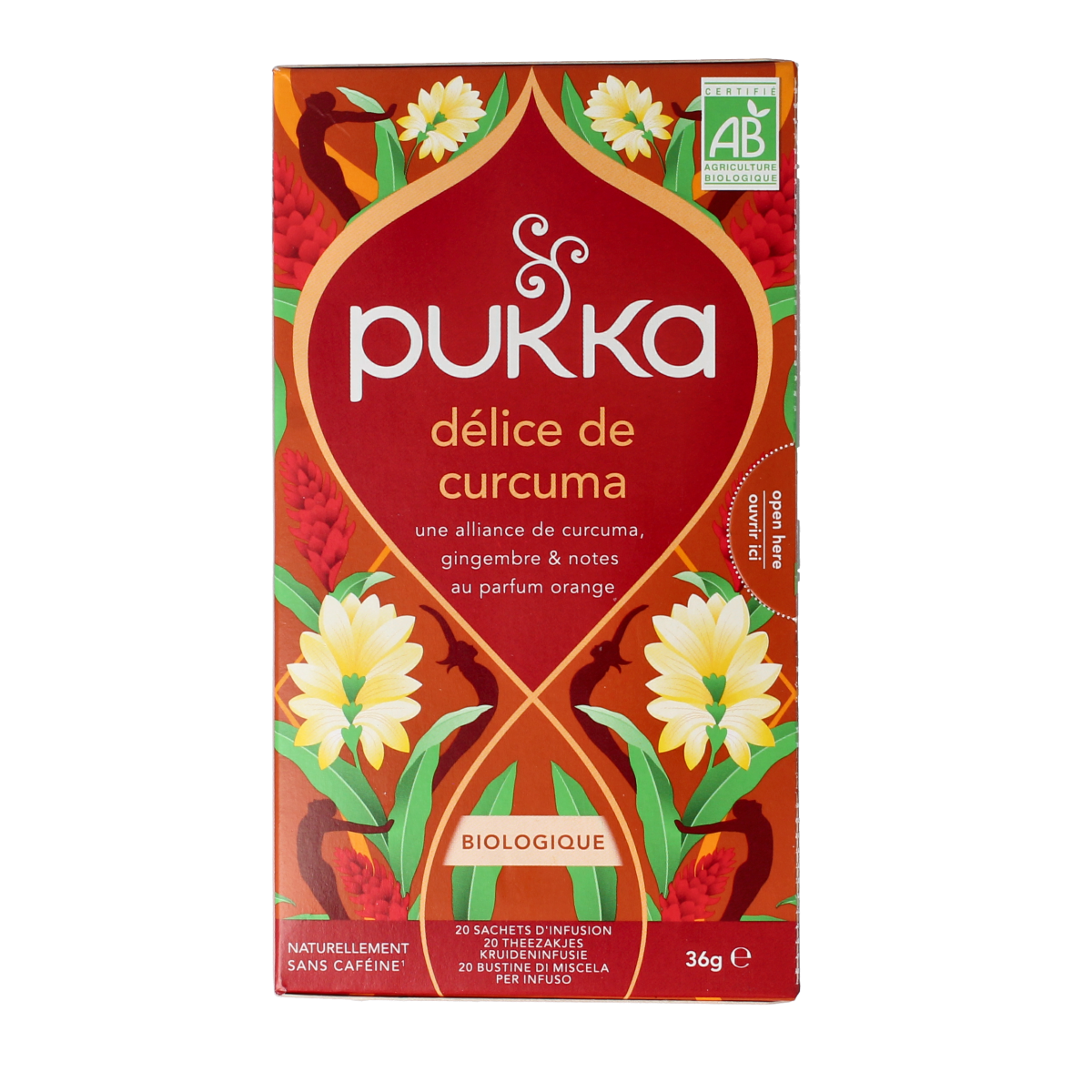 Pukka Tumeric active tea bio 20.00 Zakjes
