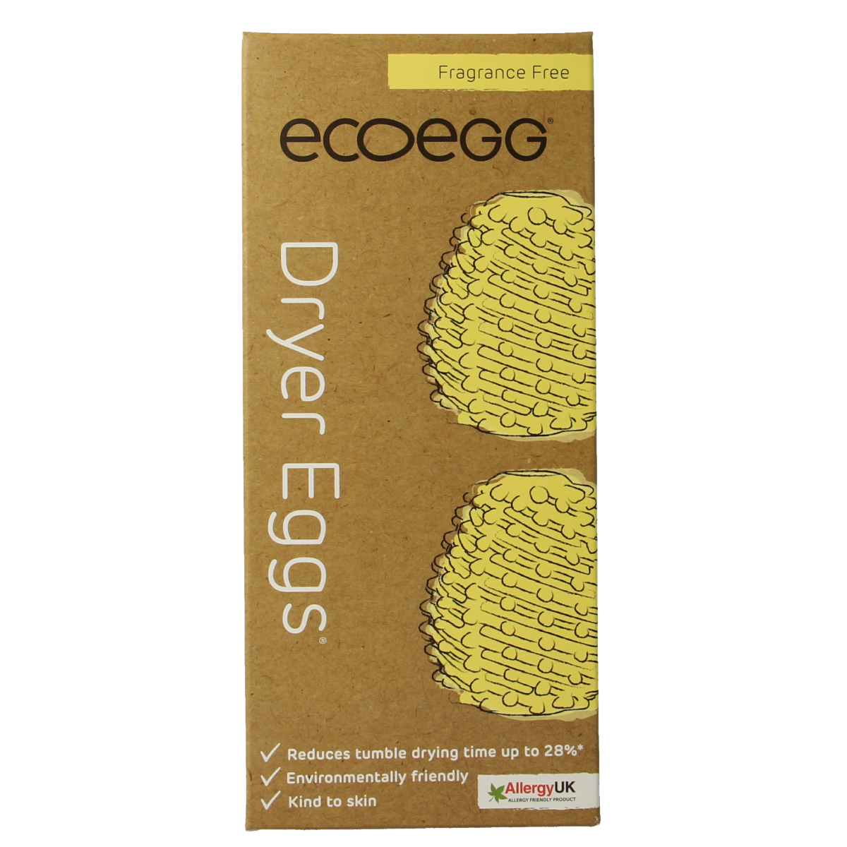 Eco Egg Dryer egg - geurvrij 2.00 Stuks