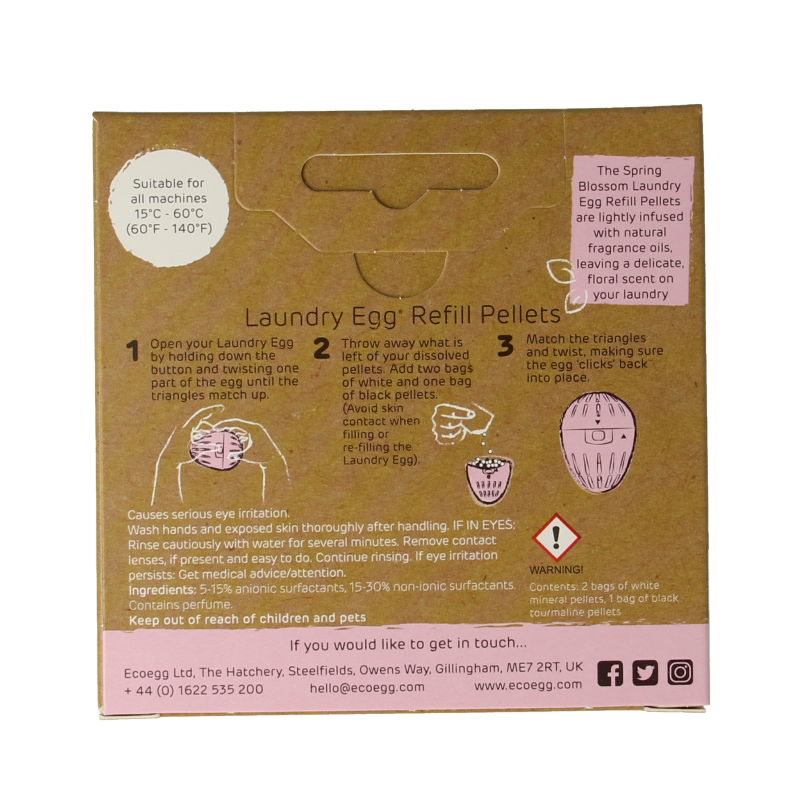 Eco Egg Laundry egg refill - 50 - spring blossom 1 Stuks