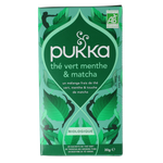 Pukka Mint matcha green tea bio 20.00 Zakjes