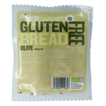 Dillon Organic Sliced bread olive glutenvrij bio demeter 275.00 Gram