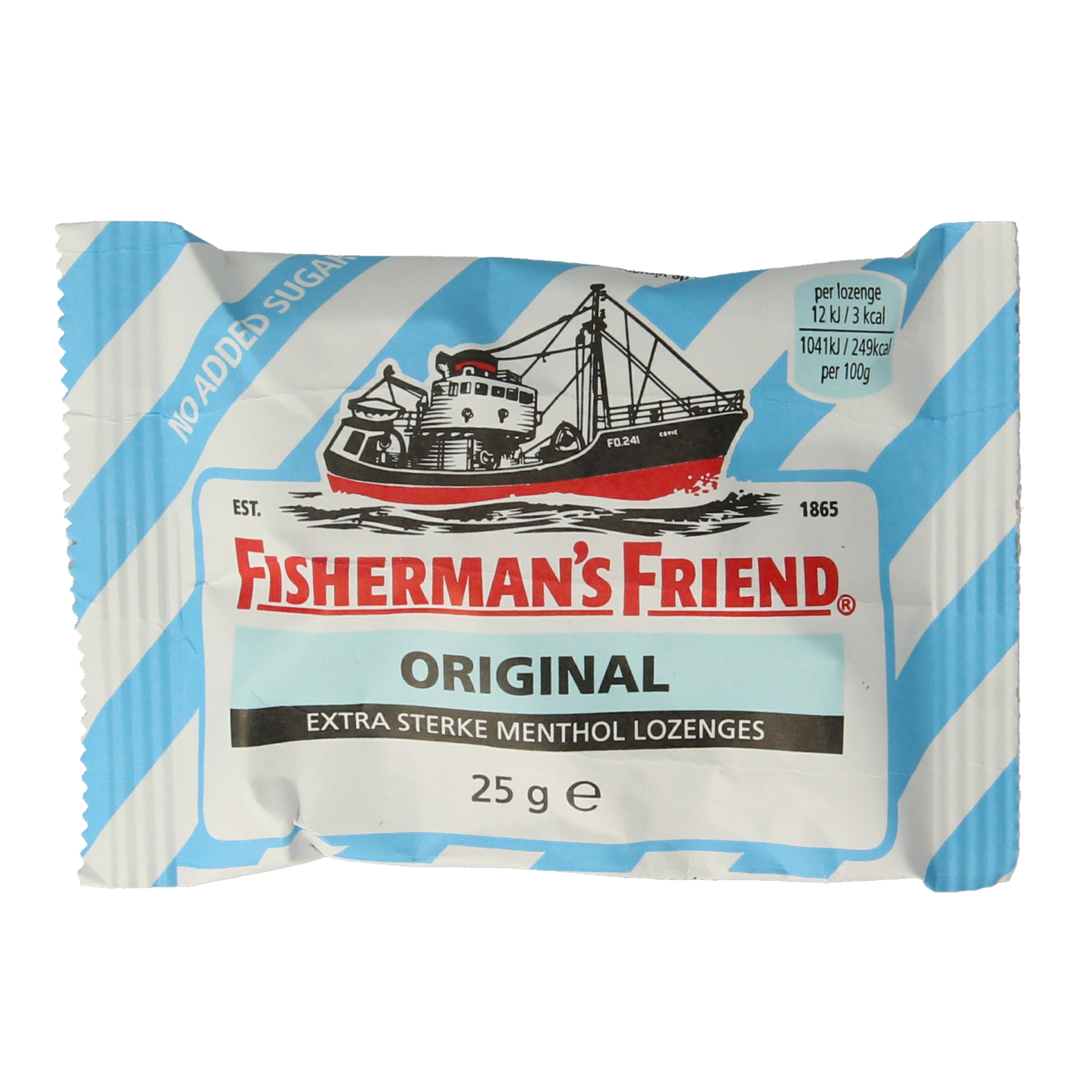 Fisherman's Friend Original suikervrij 25.00 Gram