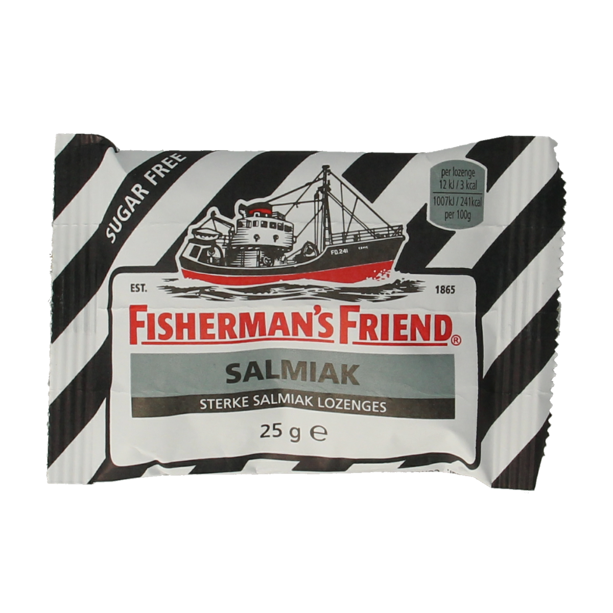 Fisherman's Friend Salmiak suikervrij 25.00 Gram