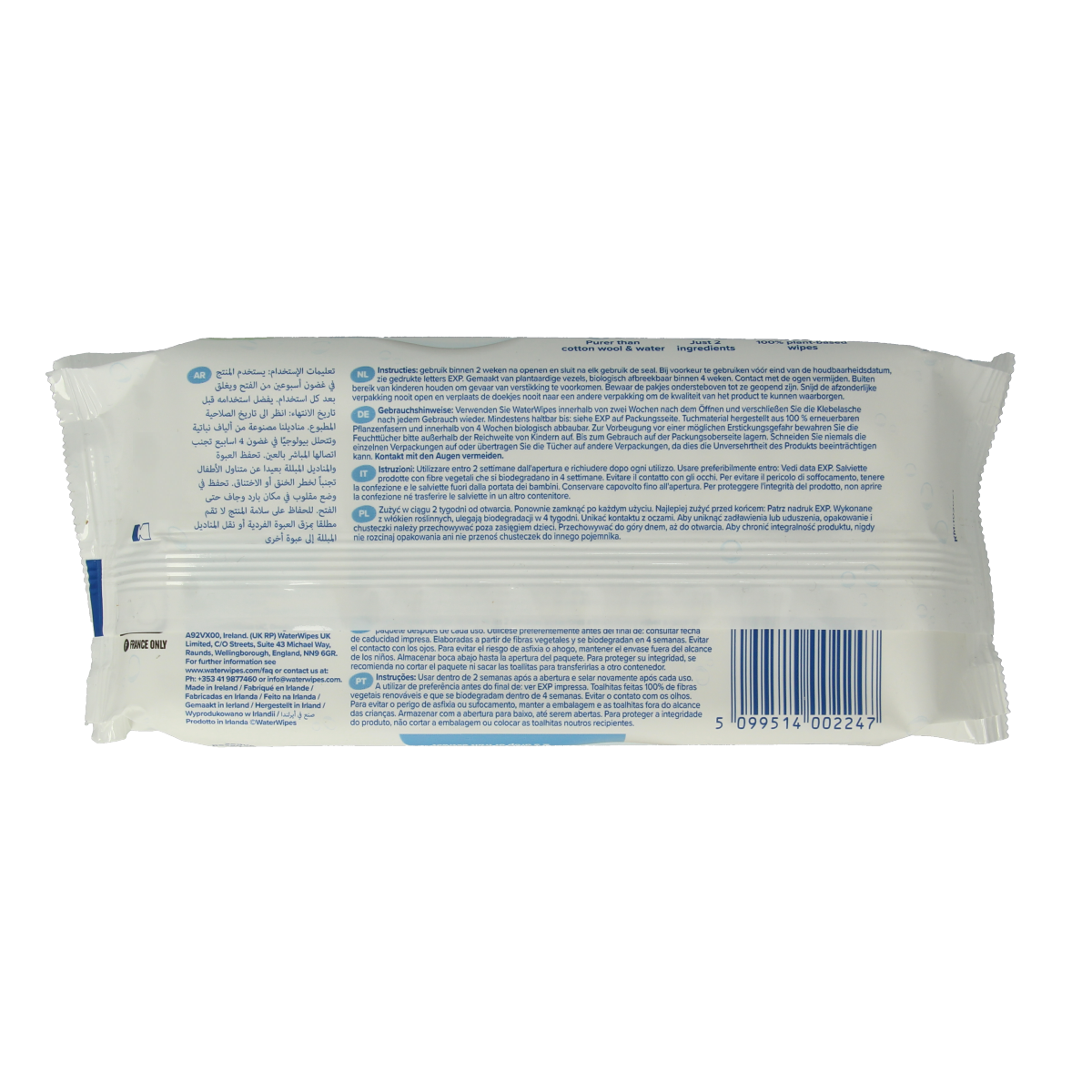 Waterwipes Babydoekjes 48.00 Stuks