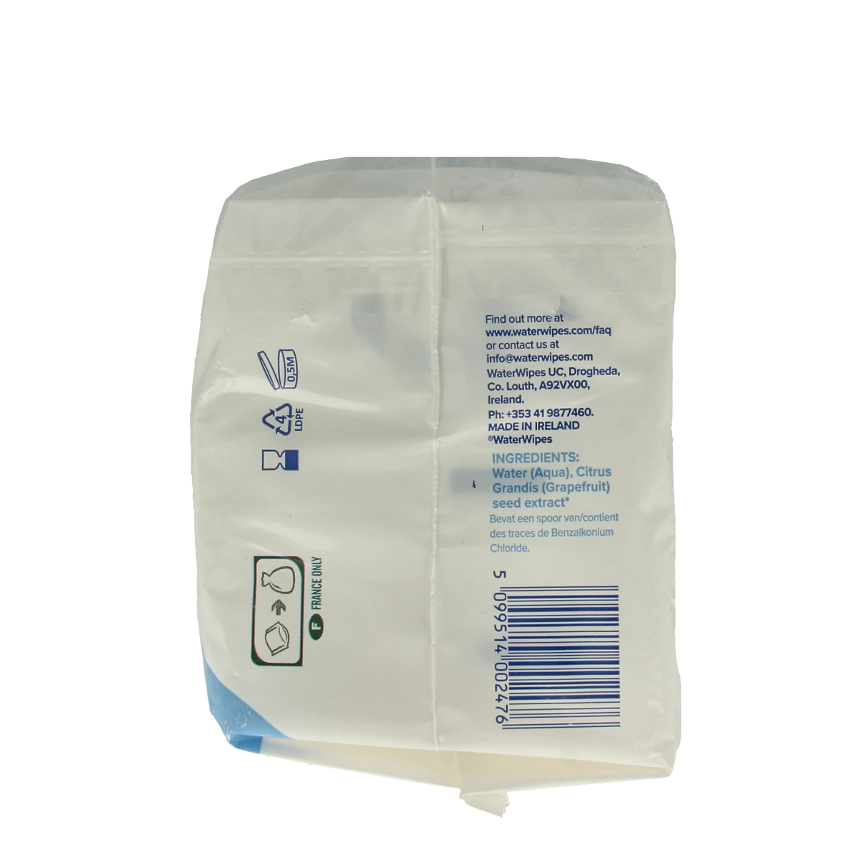 Waterwipes Babydoekjes 3-pack 144.00 Stuks