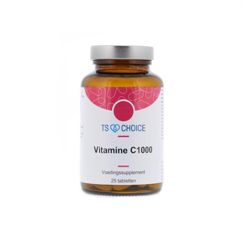 TS Choice Vitamine C 1000mg & bioflavonoiden 25.00 Tabletten