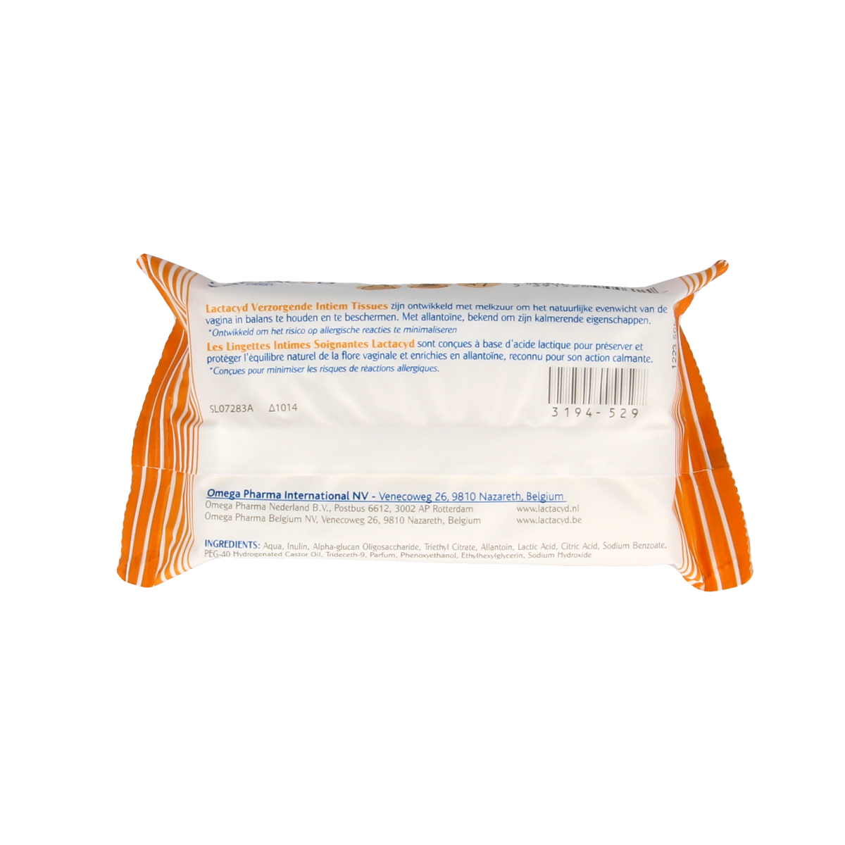 Lactacyd Tissues verzorgend 15.00 Stuks
