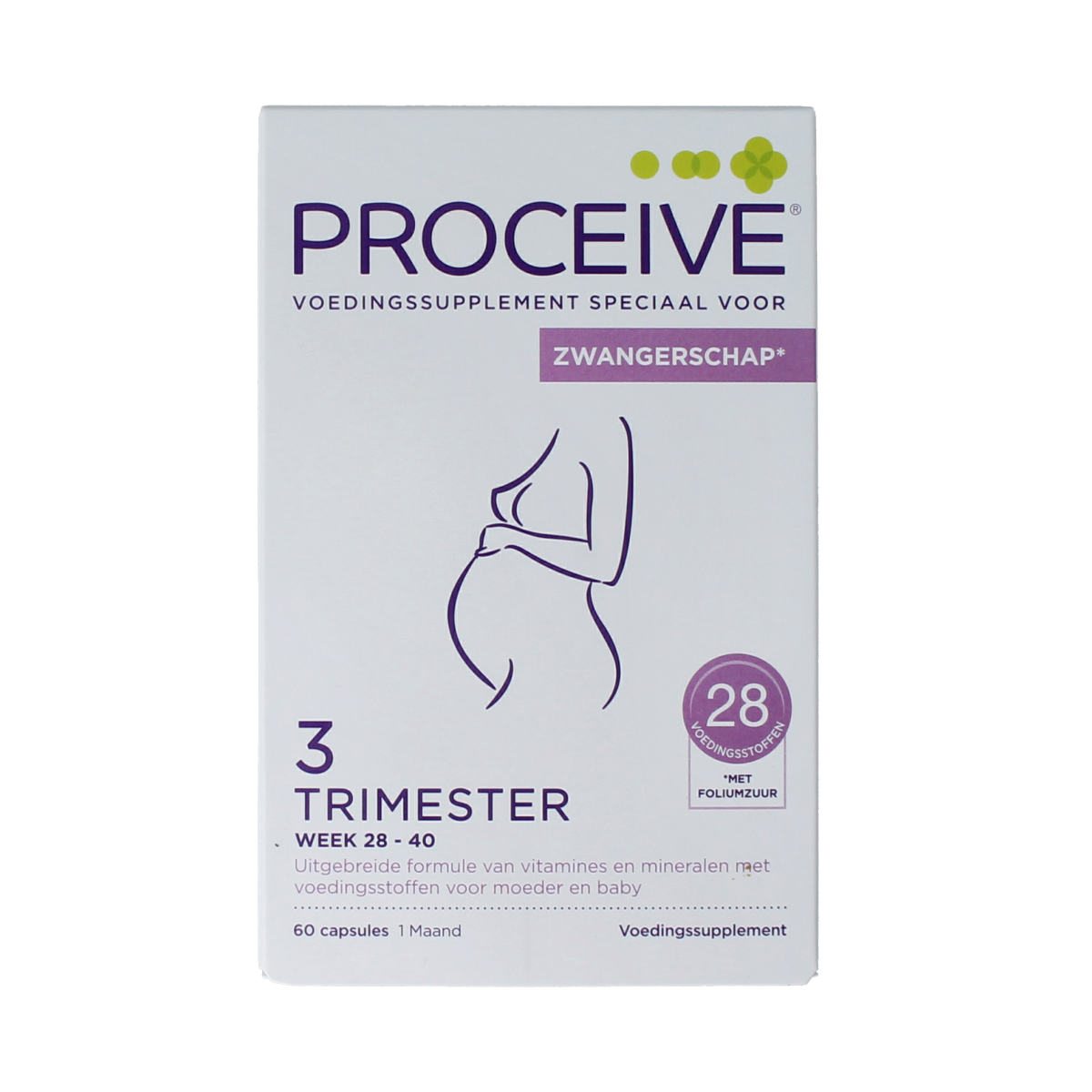 Proceive Kinderwens trimester 3 60.00 Capsules