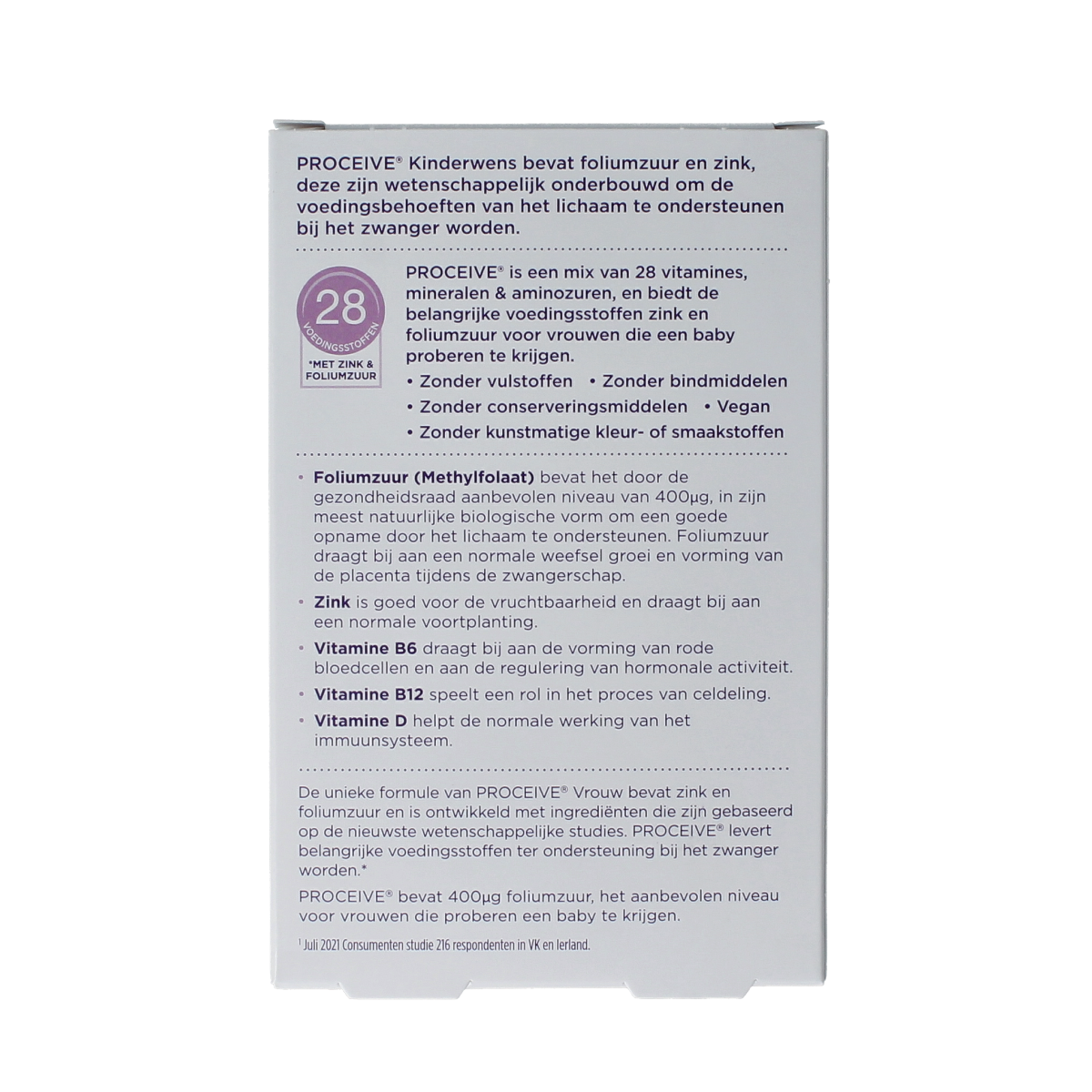 Proceive Kinderwens vrouw 60.00 Capsules