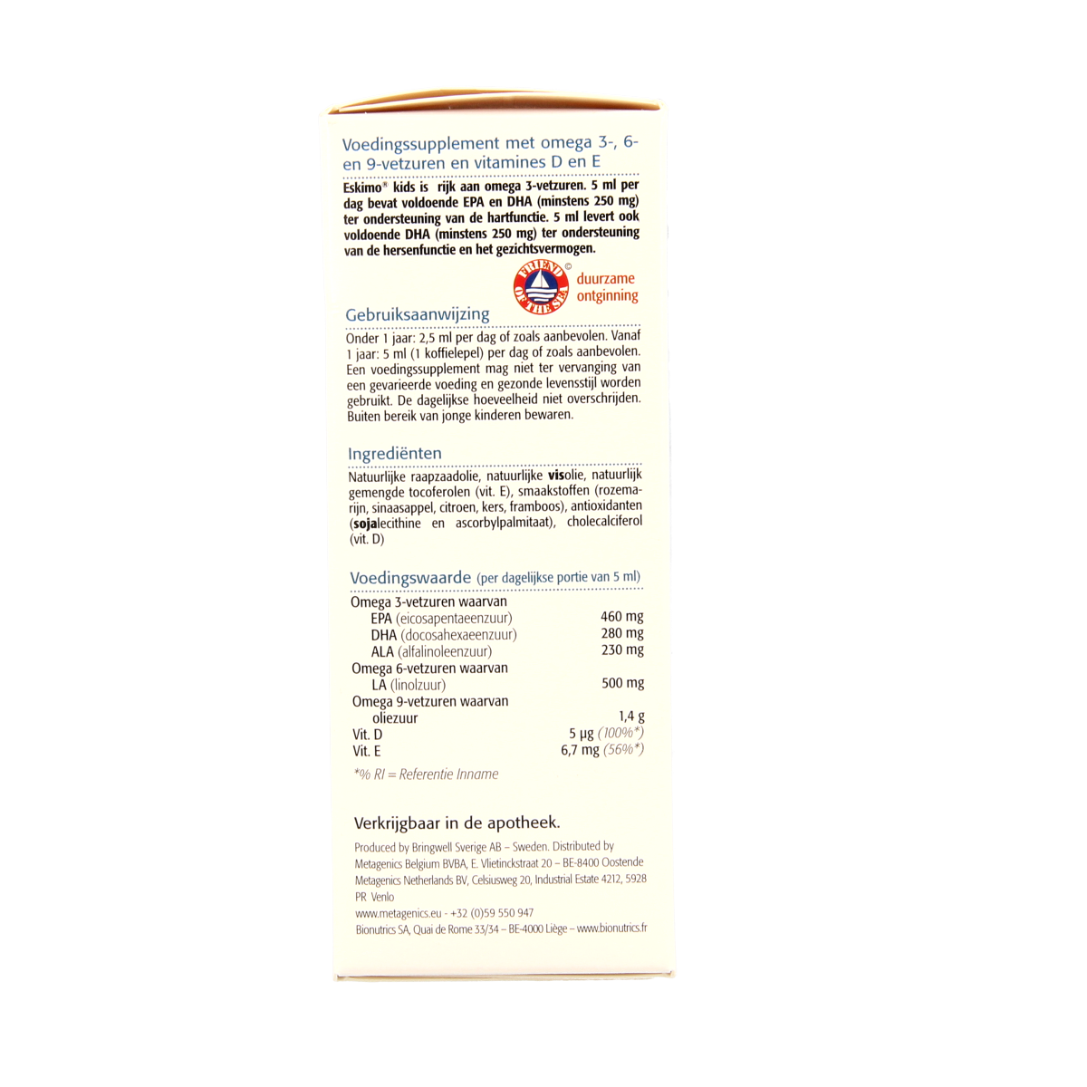 Metagenics Eskimo 3 kids tutti frutti 105.00 Milliliter