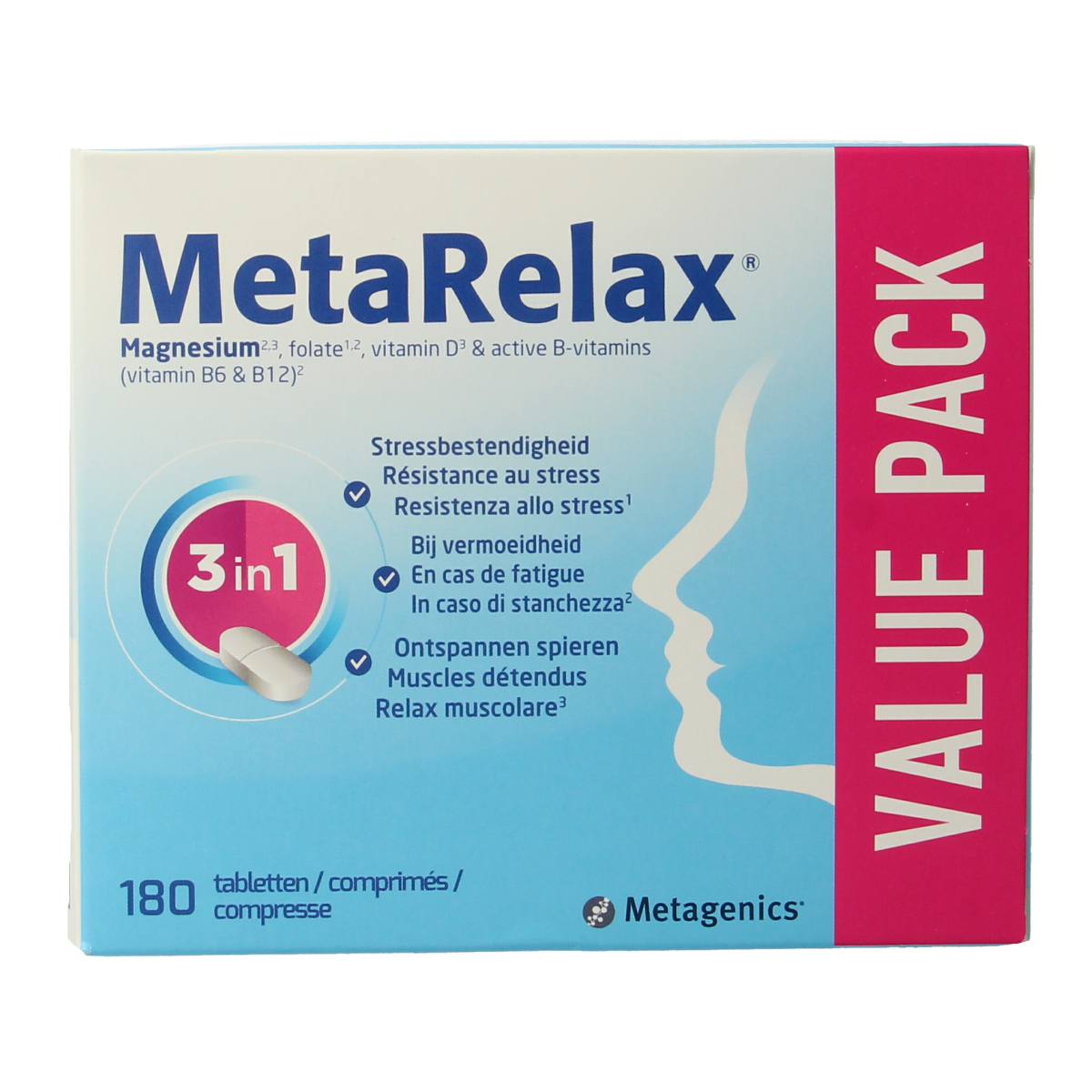Metagenics Metarelax 180.00 Tabletten