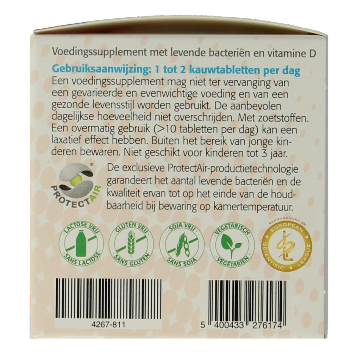 Metagenics Bactiol junior chew 30.00 Kauwtabletten