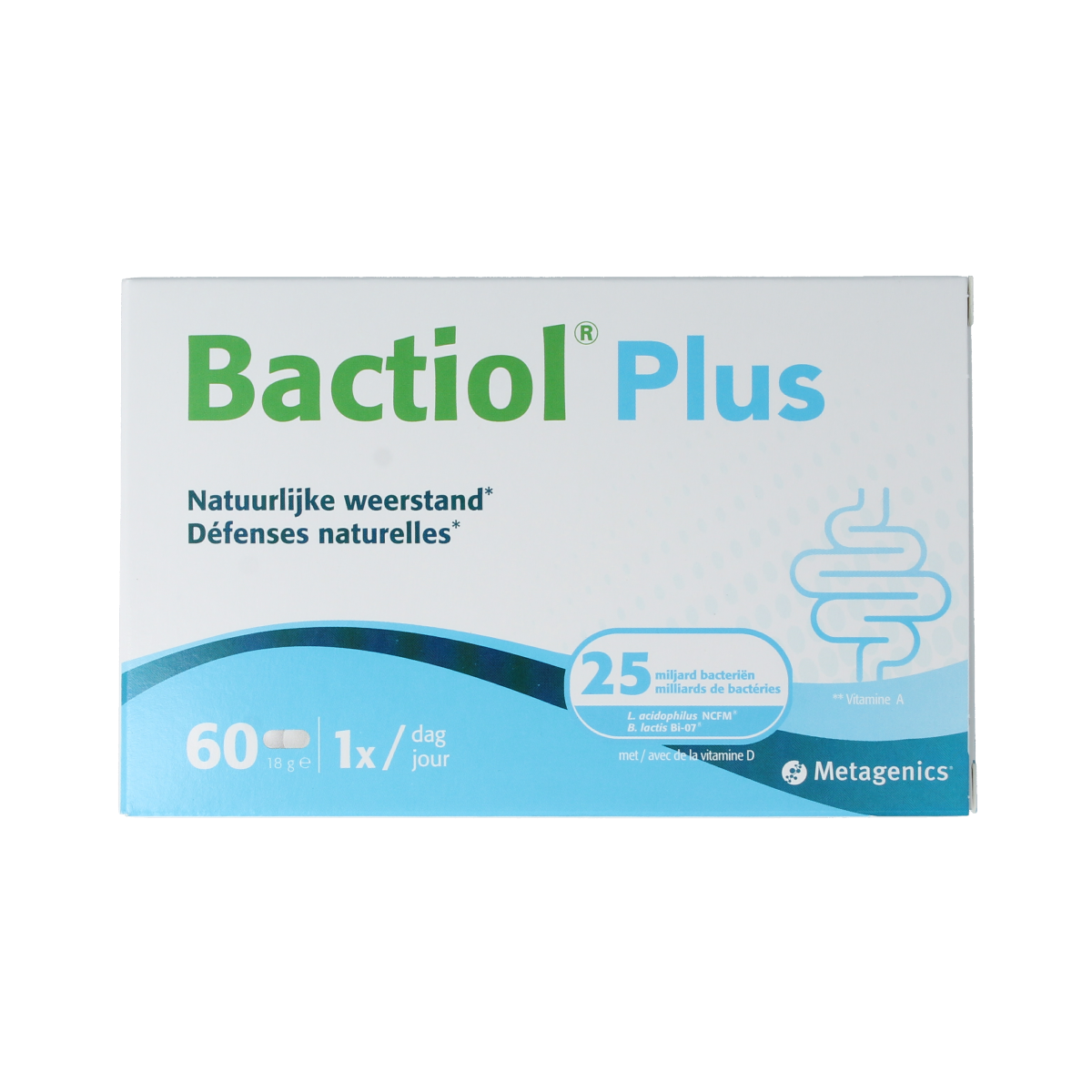 Metagenics Bactiol plus 60.00 Capsules