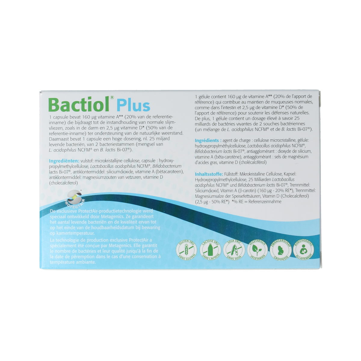 Metagenics Bactiol plus 60.00 Capsules