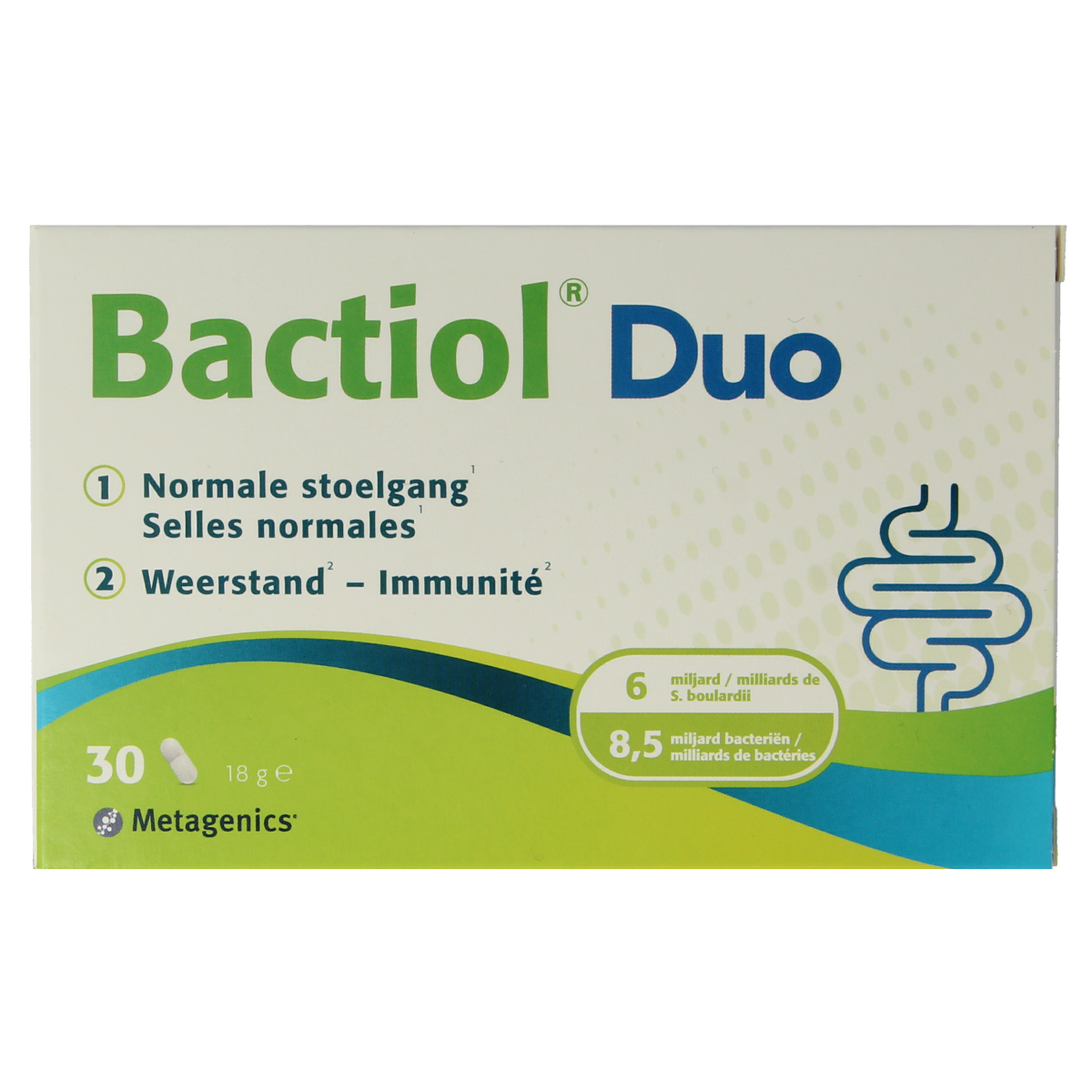 Metagenics Bactiol duo 30.00 Capsules