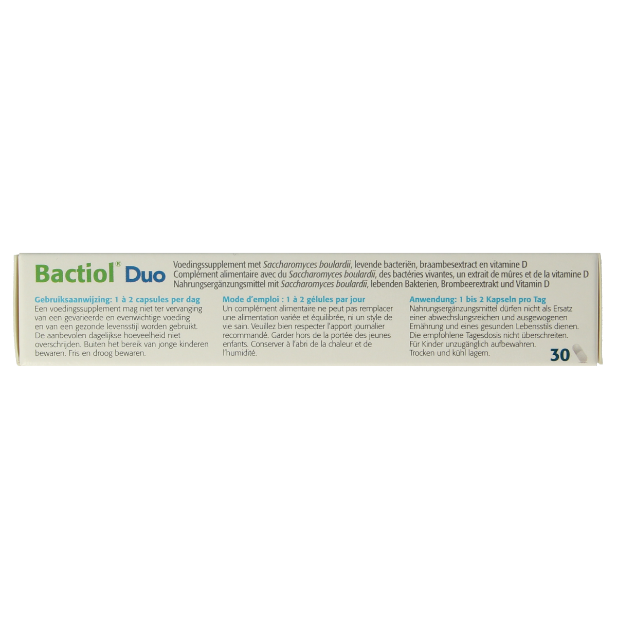 Metagenics Bactiol duo 30.00 Capsules