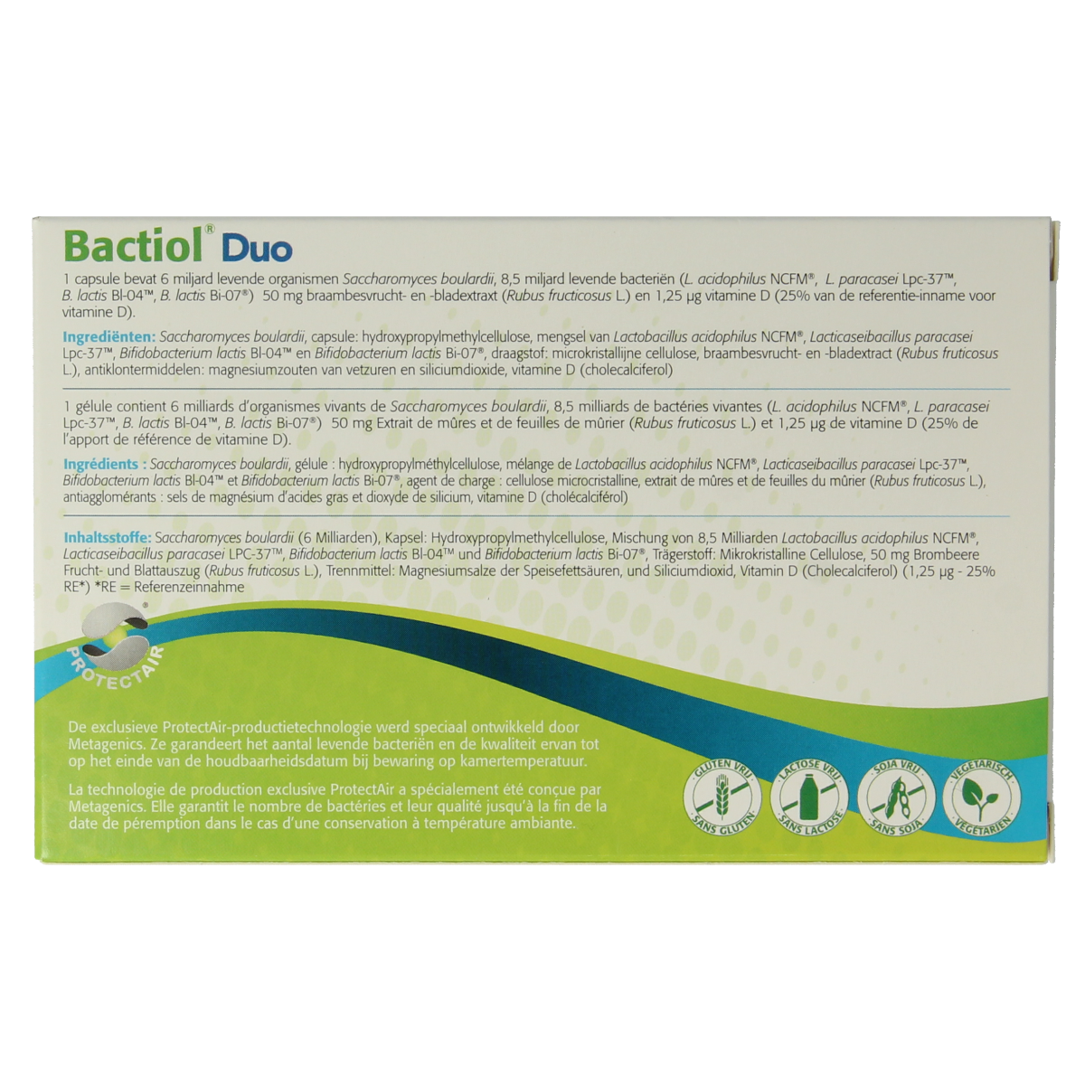 Metagenics Bactiol duo 30.00 Capsules