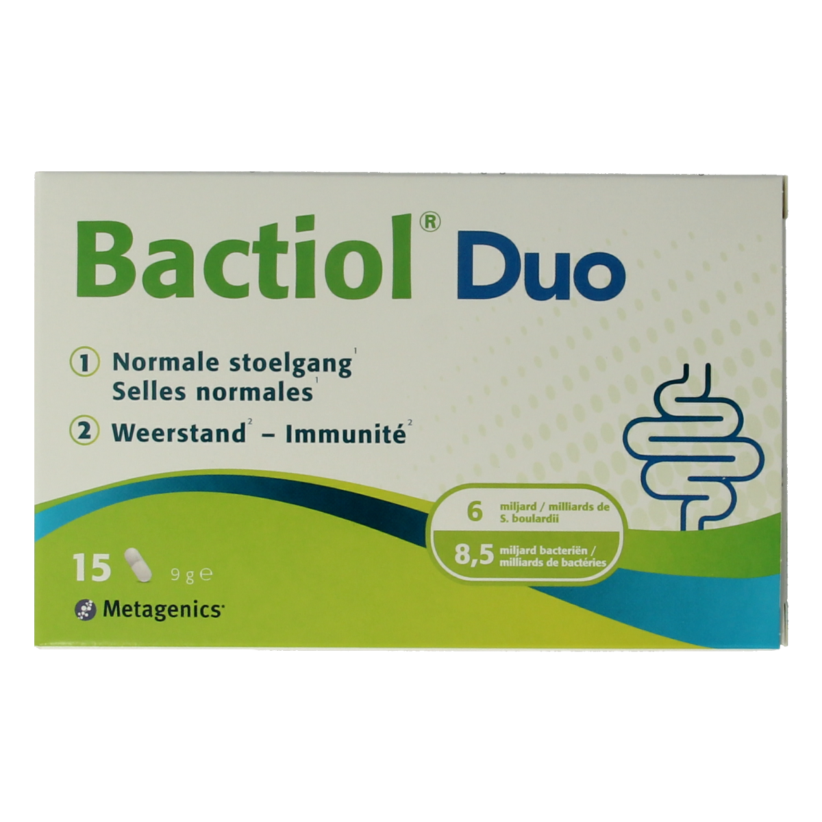Metagenics Bactiol duo  15.00 Capsules