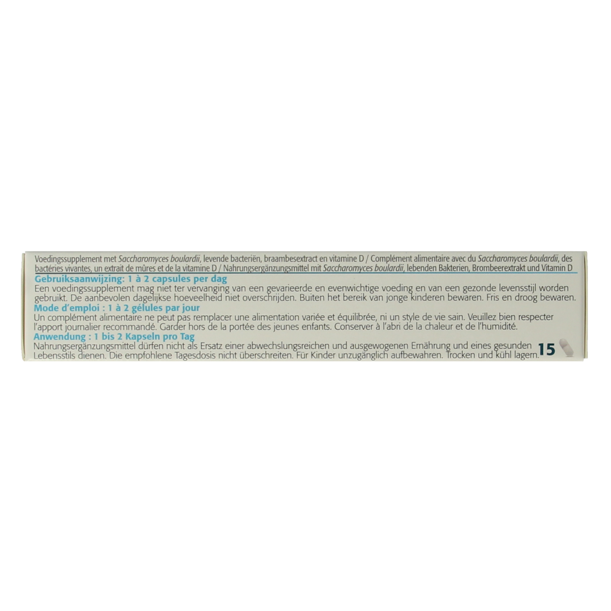 Metagenics Bactiol duo  15.00 Capsules