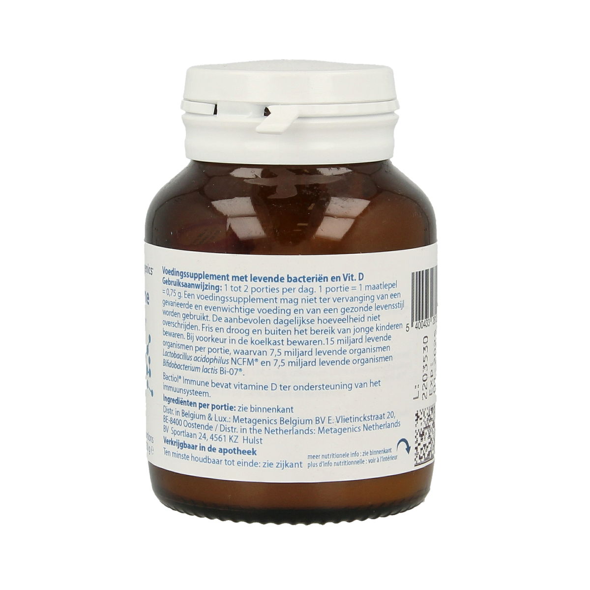 Metagenics Bactiol immune 66 porties 140.00 Gram