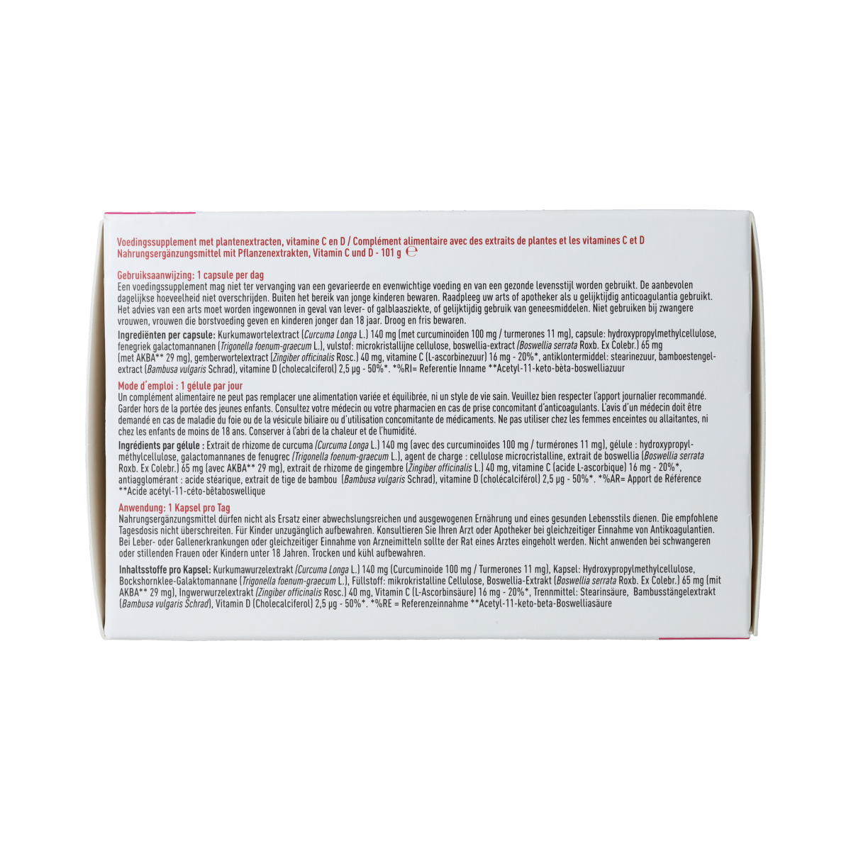 Metagenics Curcudyn forte 180.00 Capsules