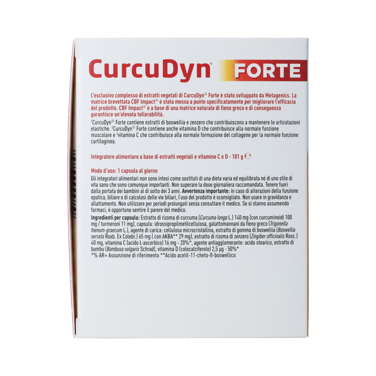 Metagenics Curcudyn forte 180.00 Capsules