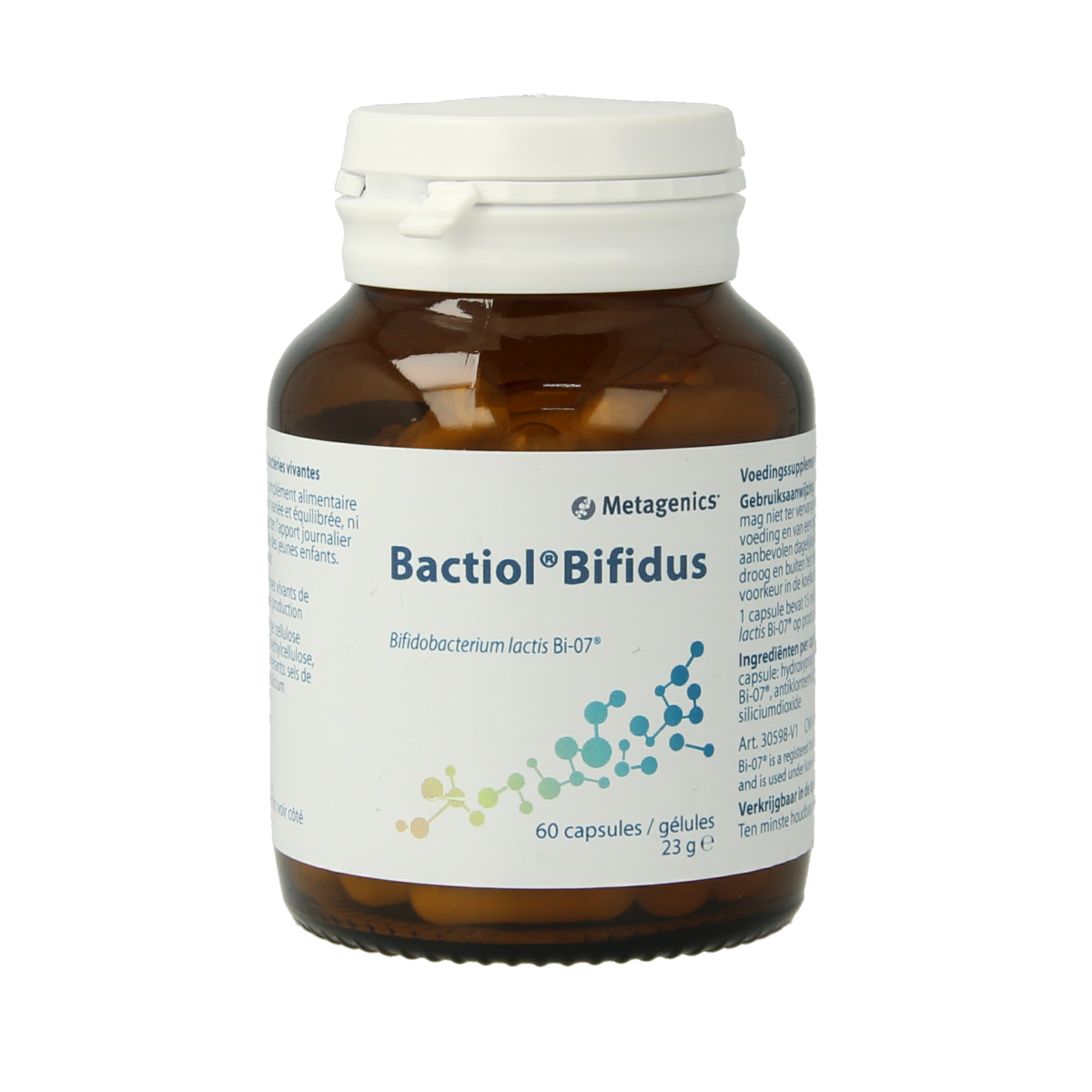 Metagenics Bactiol bifidus blister 60.00 Capsules