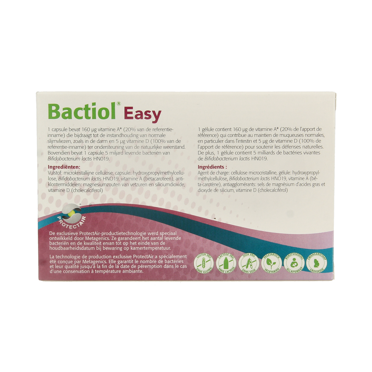 Metagenics Bactiol easy 60.00 Capsules
