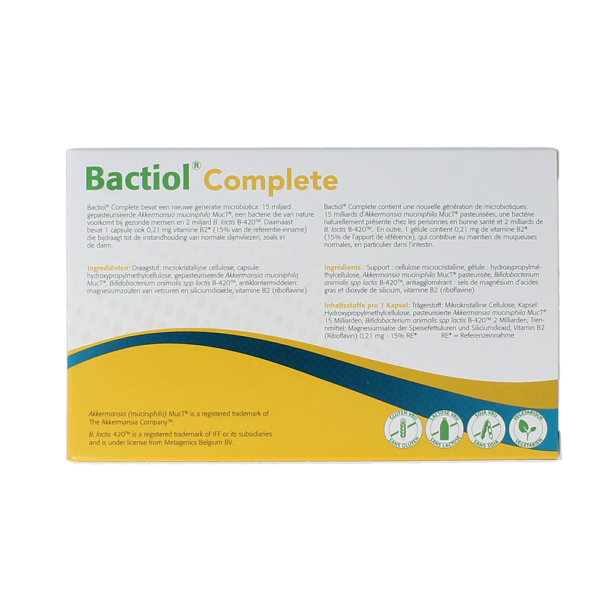 Metagenics Bactiol complete NDF 30.00 Capsules