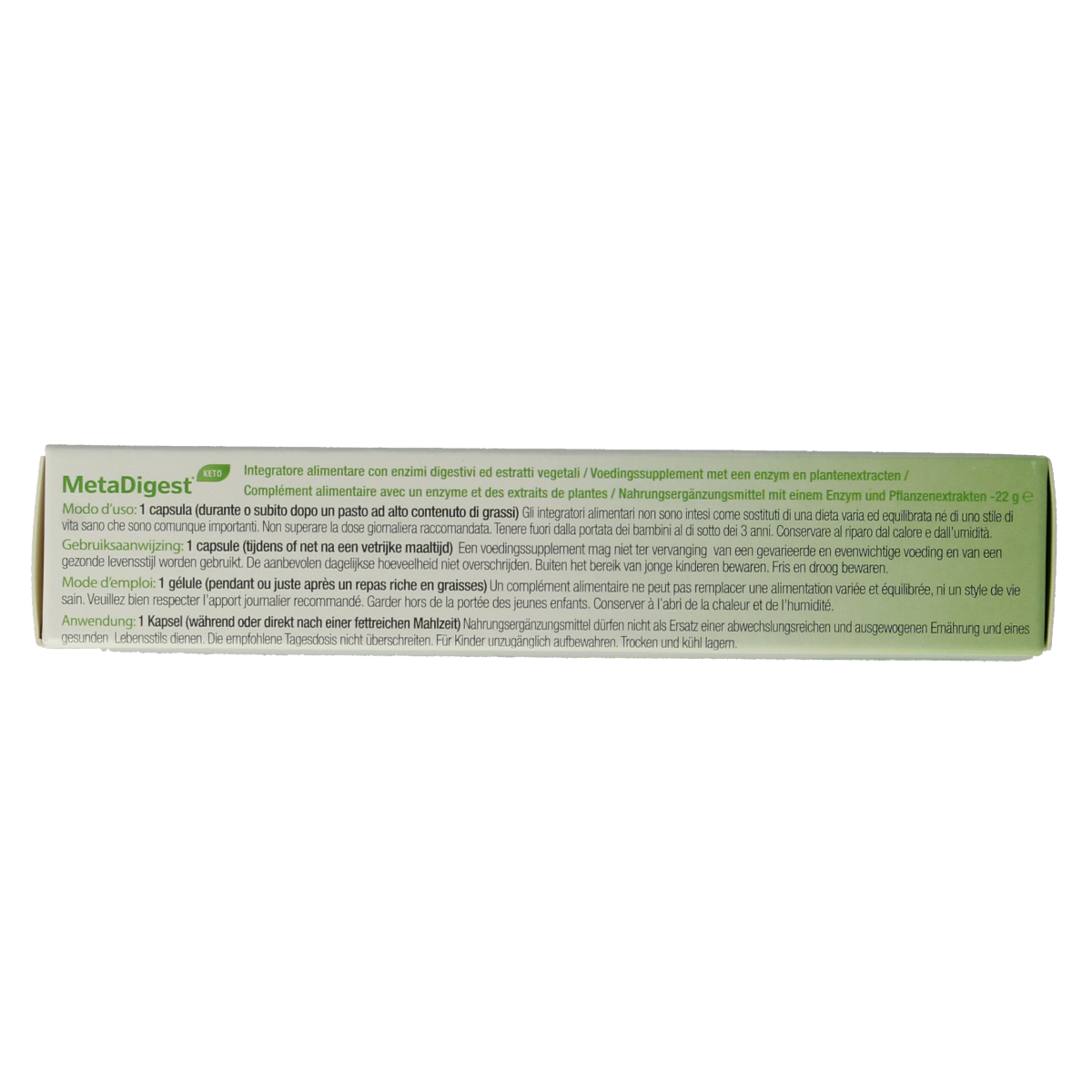 Metagenics Metadigest keto 30.00 Capsules