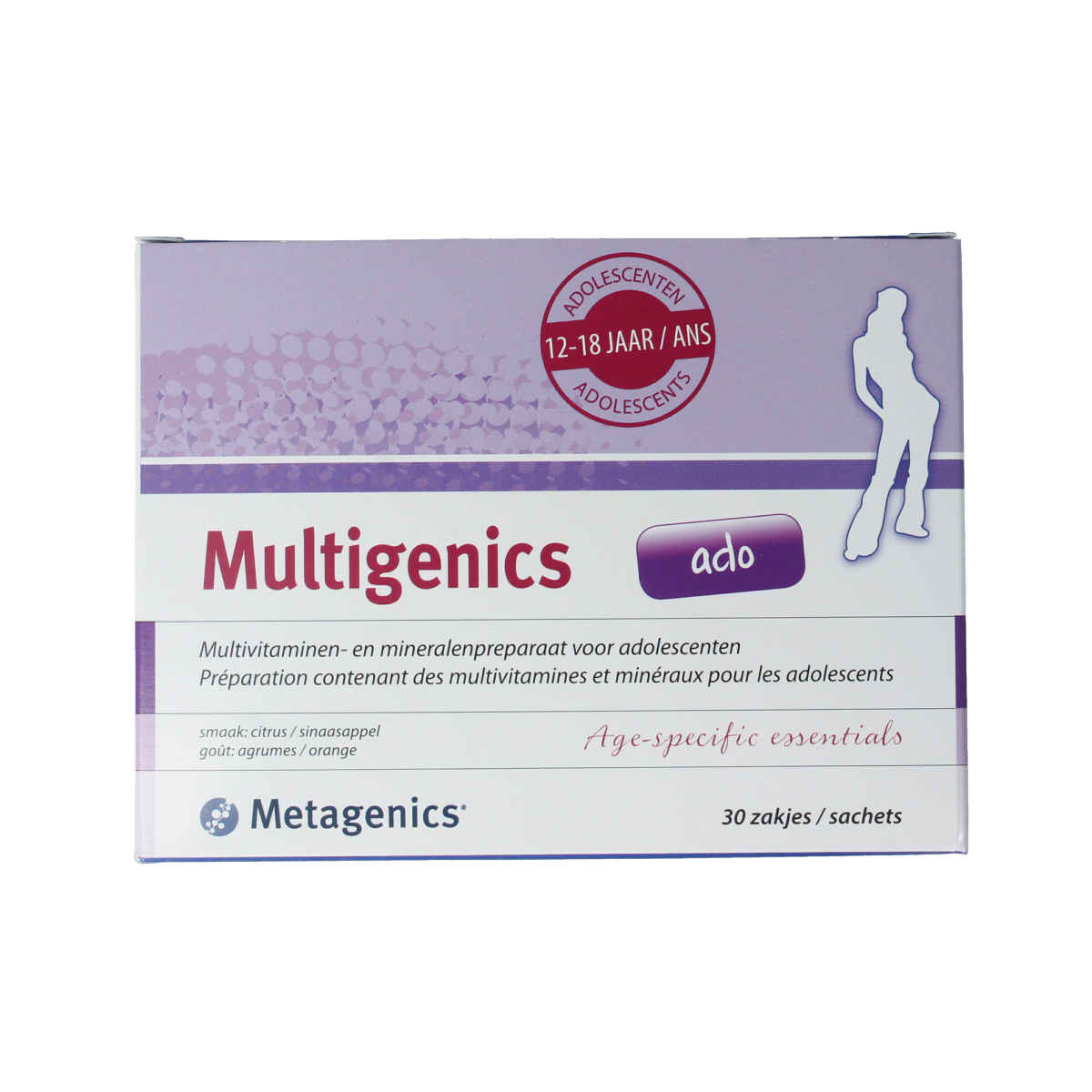 Metagenics Multigenics ado 30.00 Sachets