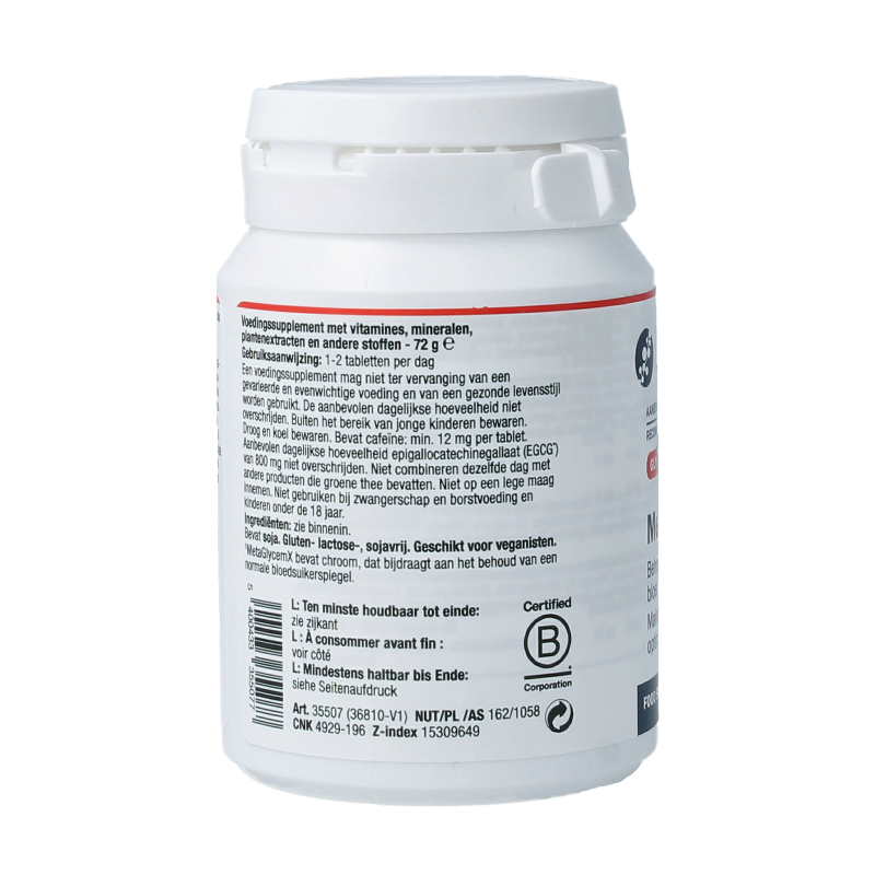 Metagenics Metaglycemx 60 Tabletten