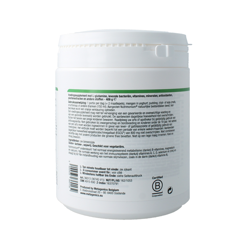 Metagenics Nutrimonium original NFD 409 Gram