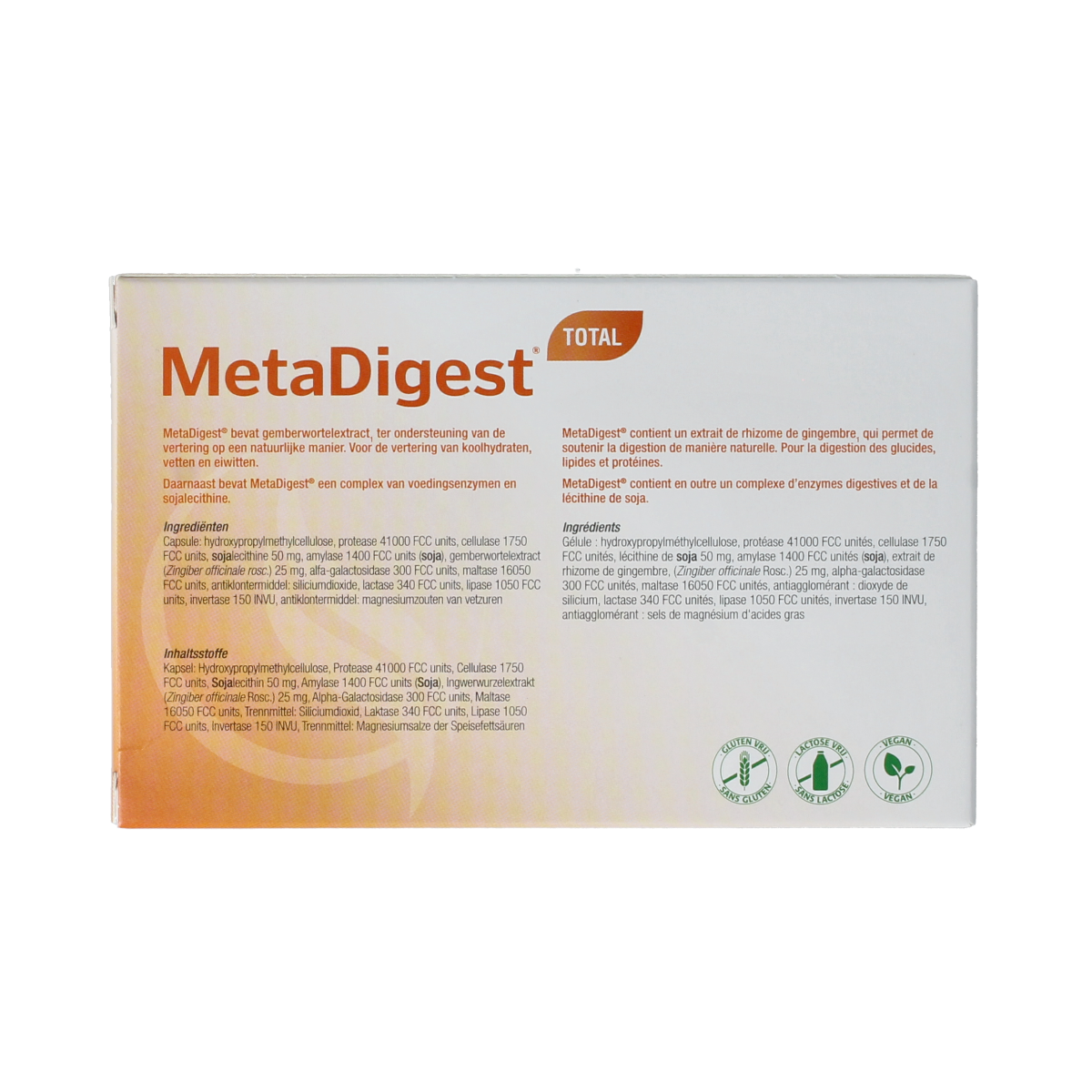 Metagenics Metadigest total NFD 15.00 Capsules