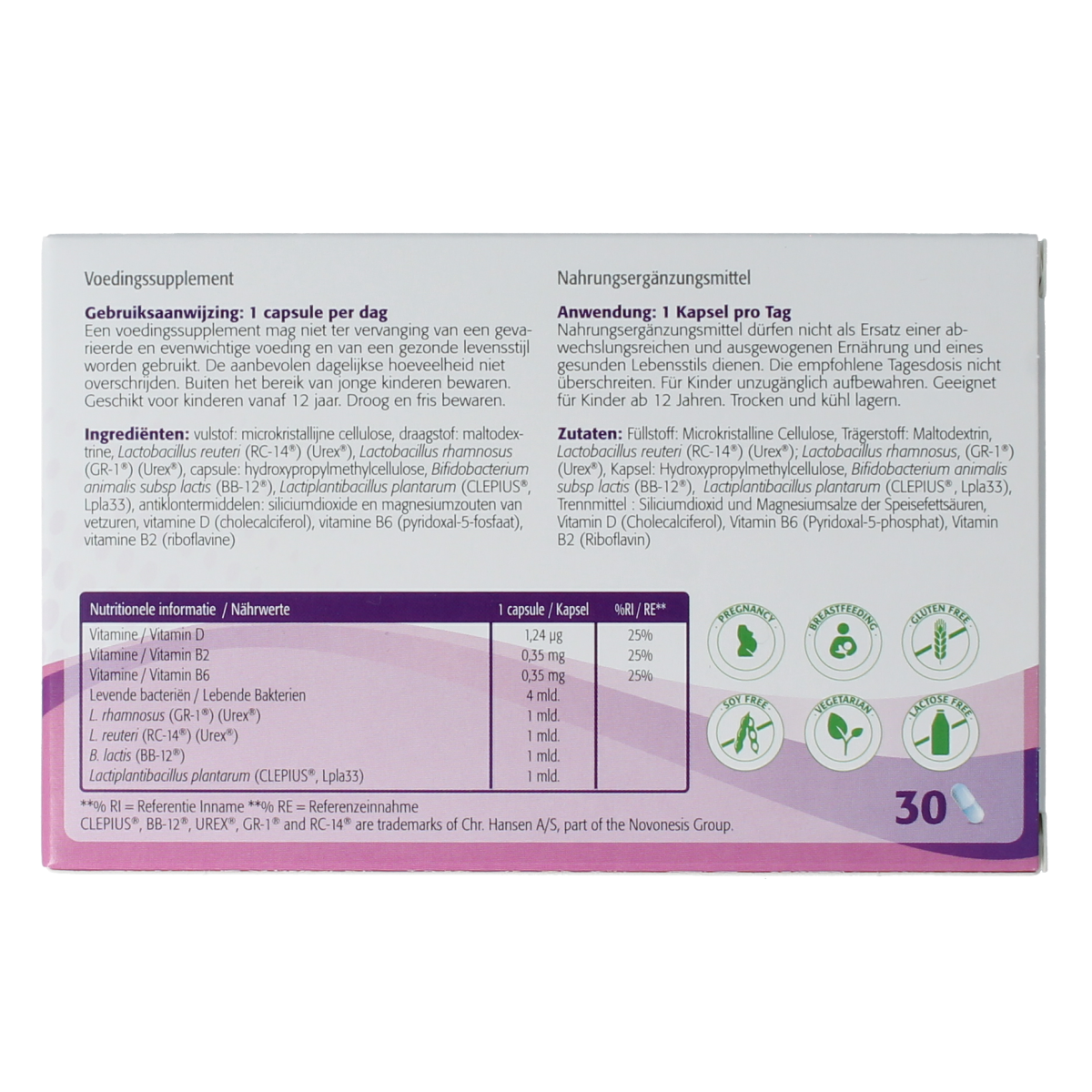 Metagenics Bactiol women 30.00 Capsules