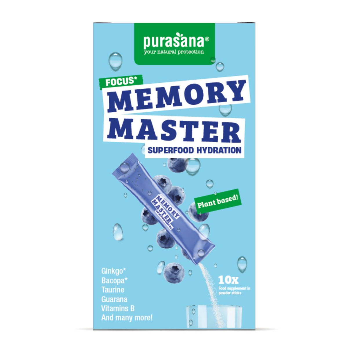 Purasana Hydration superfoods memory master 45.00 Gram