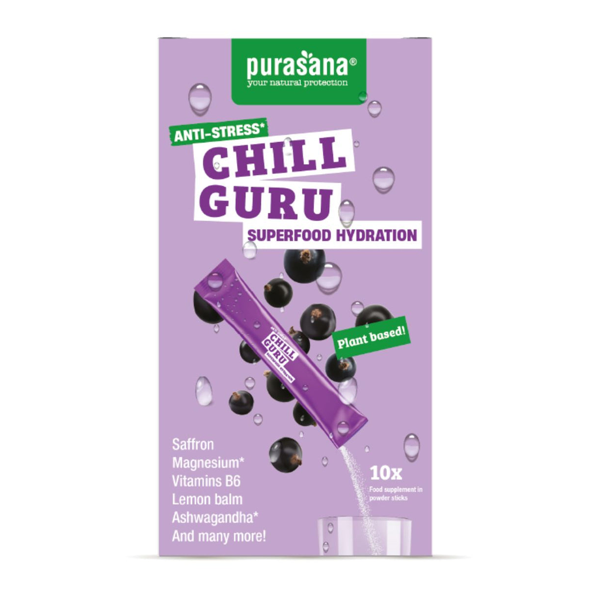 Purasana Hydration superfoods chill guru 45.00 Gram